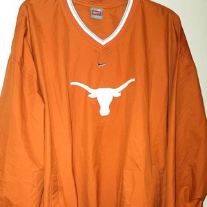 Longhorn windbreaker pullover